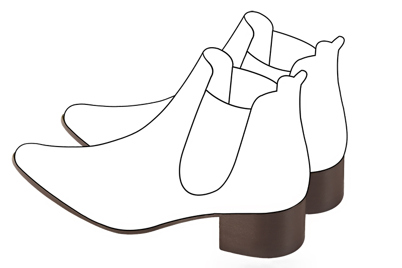 1 3&frasl4; inch / 4.5 cm high leather soles at the back - Florence Kooijman